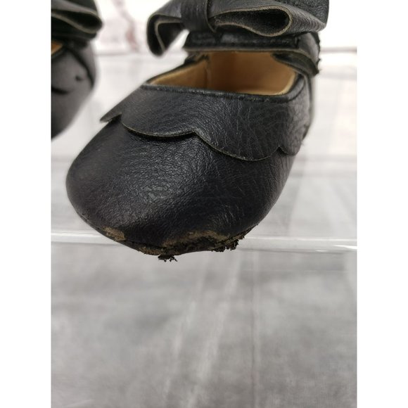 MYGGPP black infant Dress Shoes With Bow Mary Jane - Picture 3 of 10
